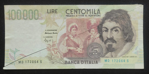 100000 caravaggio tipo - 100000, 2°