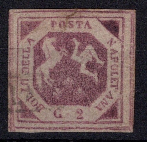 Napoli 1858 falso per - napoli, 2
