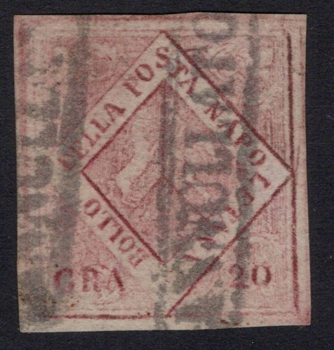 Napoli 1858 falso per posta - posta, 20