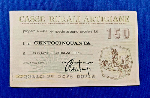 Miniassegni falsi casse - miniassegni,