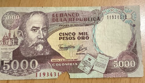 Colombia falsi epoca - d', n