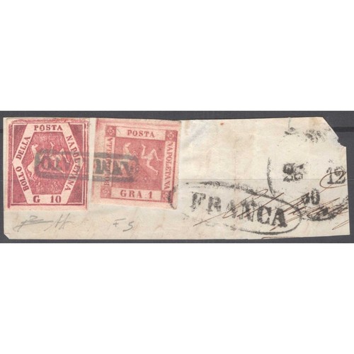 Napoli 1859 grana rosa - napoli, 1859-61