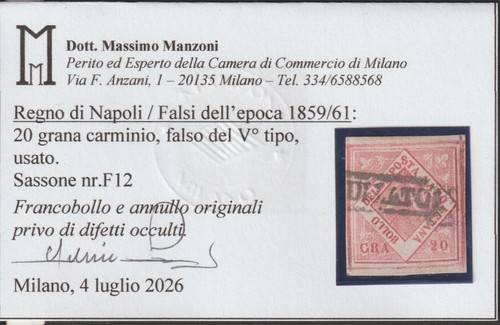 Antichi stati napoli falso - napoli,