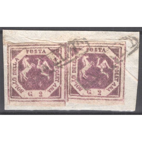 Napoli 1859 coppia grana - 1859-61,